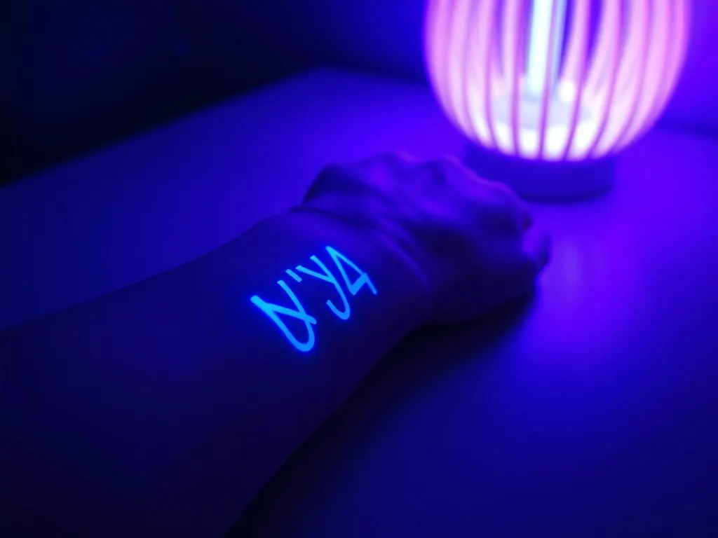 Tatuaż widoczny w ultrafiolecie – co warto wiedzieć?